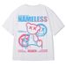Men's Clothing Large Size Violent Panda T Shirt All Match Half Sleeve Super Hot Trend Small Bf Nili Bf Street Hip Hop Cartoon T Shirt_viptrois.com