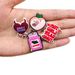 New Fun Cartoon Shoe Floral Accessories Bookish Smut Personality DIY Soft Rubber Shoe Buckle Decorative Buckle_viptrois.com