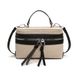Women’s Bags New Niche Design Retro Canvas Splicing Box Bag Versatile Commuter Handbag Shoulder Messenger Lunch Box Bag_viptrois.com