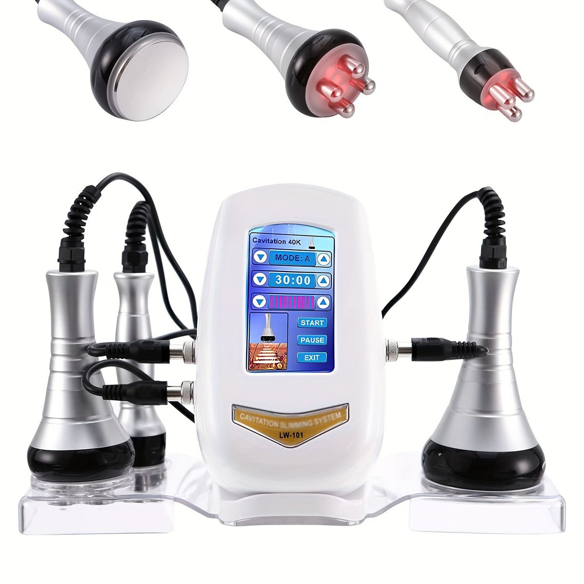 3 IN 1 Beauty Machine, Body Sculpting Machine Shaping Contouring Machine with Home Use Spa Skin Care for Face, Arm, Waist, Belly, Leg_viptrois.com