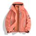 Unisex 3-in-1 Waterproof Hiking Jacket - Detachable Fleece Liner & Windproof Shell (10 Colors, XS-3XL)_viptrois.com