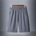 Men's Plus Size Ice Silk Shorts - Summer Athletic Loose Fit Breathable Quick Dry Running Shorts With Stretch (Black, Blue, Gray) - Sizes L To 10XL_viptrois.com