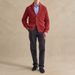 Men's Stylish Turn-Down Collar Knit Sweater - Classic Long Sleeve Cardigan For Autumn & Winter, Slim Fit, Solid Color, Comfortable & Warm_viptrois.com