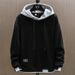 Pure Pure Cross-Border Spring And Autumn Hooded Sweatshirt For Men, Ins Trendy Brand, Two-Piece Loose Sweatshirt, Youth_viptrois.com