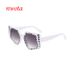 Cat's Eye Full Striped Color Gradient Sunglasses Sun Protection Sunglasses T1198_viptrois.com