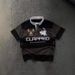 Men's Retro Polo Shirt Summer Season Loose Fit Short Sleeve High Street Fashion Letter Stripe Design_viptrois.com