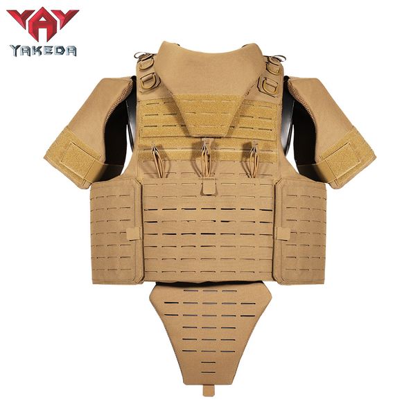 Men's Clothing Yakoda full protection tactical vest laser MOLLE multifunctional vest equipment outdoor camouflage tactical vest_viptrois.com