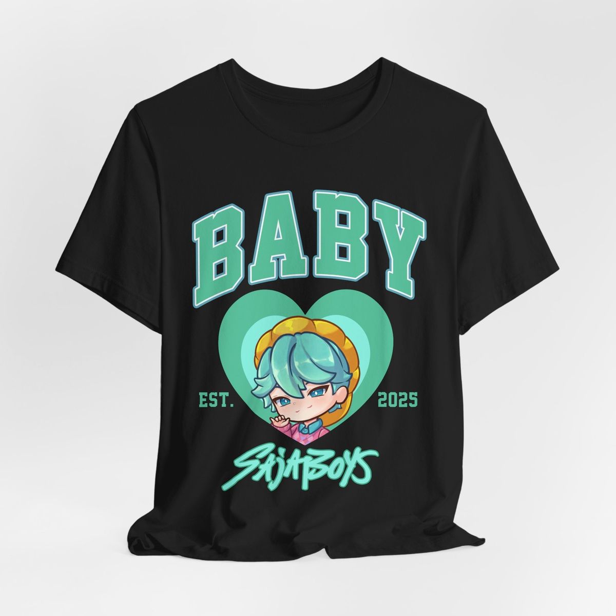 BABY Saja Graphic Tee, Cute Colorful Shirt_viptrois.com
