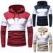 Men's Clothing Spring and Autumn New Men's Clothing Splicing Contrast Color Sweatshirt_viptrois.com