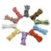 Shoe Accessories round polyester insert wavy metal wire shoelaces suitable for casual shoes shoes coconut shoes dad shoes_viptrois.com