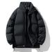 2025 Winter New Stand-up Collar Padded Jacket Couple Jacket Thickened Padded Clothing Men's Outdoor Trendy Brand Loose Warm Bread Clothing_viptrois.com