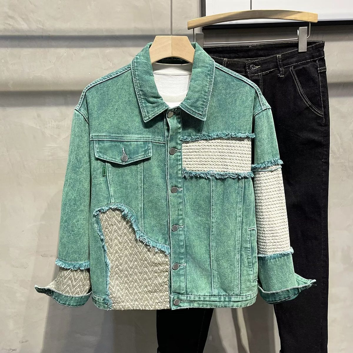 Men's Clothing High Quality Men's Korean Jacket Men's Casual Versatile Spring And Autumn Youth Jacket_viptrois.com