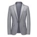 CT 2025 Summer New Solid Color Single-Breasted Blazer Men's Casual Loose Fit Suit Jacket_viptrois.com