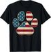 T-shirtvintage Usa Flag 4th 2026 Of July Paw Print Patriotic Dog_viptrois.com