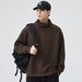 Shanggu Clothing Spring And Autumn New Stand Collar Knitted Sweater Men's Loose Versatile Japanese Style Solid Color_viptrois.com