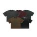 pure Cotton Sht-sleeve T-shirt, Washed And Distressed, Summer Trendy Solid Col, Unisex, Caramel_viptrois.com