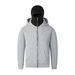 Unisex Double Hooded Zip-Up Fleece Hoodie – Warm Winter Pullover With Stylish Layered Design For Men & Women_viptrois.com