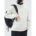 Lightweight Quilted Puffer Jacket – Slim-Fit Hooded Coat For Men (Black/Grey/White)_viptrois.com