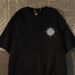 American Compass Print Cotton Short T-Shirt For Men And Women Students Summer Loose Half Sleeve 2025 New Style Top_viptrois.com