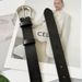 New women's ins style silver retro pin buckle genuine leather belt first layer cowhide waist with jeans dress_viptrois.com