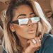 Women's Sunglasses Square Small Frame Glasses New Fashion Sunglasses Anti Ultraviolet Eye Protection Personality Sunglasses Street Shooting Women_viptrois.com