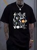 ABC Shirt Toddler Boys Girls Back To School Tshirt Cute First Day Of School Gifts Alphabet Tee Tops Print Round Neck Short Sleeve Female Slightly Fashion Stylish Women Top Graphic Tees T-Shirt For Women Casual Comfortable Women Graphic Versatile_viptrois.com