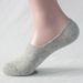 Invisible socks for men Solid color light mouth cotton garter with silicone non-slip boat socks Thin socks for men and women summer_viptrois.com