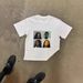 Men's Clothing Simple Style Solid Color Version Printed Short Sleeved Round Neck Pullover T Shirt Unisex Short Sleeved_viptrois.com