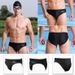 Swim Shorts Swimming Briefs Men's Shark Skin Racing Breathable Quick Drying Professional Sexy_viptrois.com