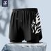 Men's Clothing Men's Swimming Trunks Men's Anti Embarrassment Swimming Trunks Double Layer Loose Boxer Trunks Men's Swimsuit Quick Drying Beach Pants_viptrois.com