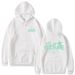 DOWN TO LUCK Pullover Winter High Street Round Neck Fleece Girl Sweatshirt Hoodie_viptrois.com