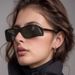 Men's Sunglasses New Small Frame Trend Sunglasses Jennie Fashion Women's High End Anti Ultraviolet Sunglasses_viptrois.com