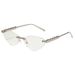 Borderless Metal Kajia Cat Eye Sunglasses – Metal Rivet Detail For Men & Women Fashion Trends Hot-selling_viptrois.com