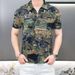 2025 Summer New Fashionable High End Men's Short Sleeved Polo Shirt Casual Trendy Handsome Zipper Collar Top_viptrois.com