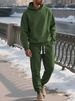 Men's Clothing Solid Color Hooded Pullover Loose Men And Women Brand Sweatshirt Versatile Couple Tops_viptrois.com