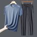 Men's ClothingSports Suit Men's Summer Short Sleeved T Shirt Middle Aged Summer Clothes Ice Clothes Middle Aged And Elderly Clothes_viptrois.com