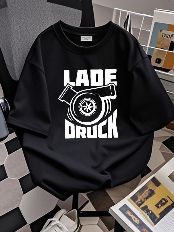 Charging Pressure Turbocharger Turbo Tuning Tuner Boost Screwdriver Car Workshop T-Shirt Stretched Homme Unisex Summer Comfortable Stylish Soft_viptrois.com