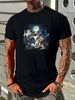 Wolf Ripping T Shirt Meme Funny Sitting For Graphic Top For Everyday Wear Homme Stylish Soft Stretched Slightly Comfortable Versatile Summer_viptrois.com