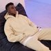 Men's Clothing Heavy Oversize Men's Sweatshirt Trendy Brand Casual Hoodie Khaki Men's Sweatshirt_viptrois.com