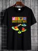 Devo T-Shirt Smooth Noodle Maps Album Cover Morning Dew Black T-Shirt Size S-5XL Soft Fashion Unisex Streetwear Stylish Top For Everyday Wear_viptrois.com