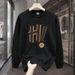Autumn And Winter Round Neck Hoodie Versatile Men's Inner Layer Long Sleeved T-shirt Base Shirt_viptrois.com