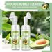 OCHEAL Avocado Aloe Vera Cleanser 150ml Mousse Bubble Amino Acid Facial Cleanser Oil Control Wash And Unload 2-in-1_viptrois.com