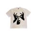 Vintage Heavyweight Cotton T-Shirt Oversized Fit Fingerprint Graphic Tee Summer Casual Streetwear for Men And Women_viptrois.com