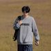 Printed Heavy Crew Neck Sweater Men's Winter Early Autumn Fleece Hatless Loose Boys Pullover_viptrois.com