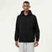 Pulse Heavyweight Men's Sweatshirt Polyester Cotton Solid Color Warm Long Sleeve Loose Fit Trendy American Style Pullover_viptrois.com