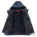Men's Fleece Jacket With Hood - Winter Outdoor Warm Zip-Up Pullover Soft Sherpa Lining Windproof Casual Coat_viptrois.com
