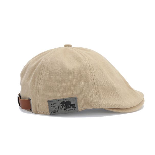 Street Style Reversible Duckbill Korean Version Women's Beret Hat Summer Autumn Versatile Hip Hop Forward Cap Men's_viptrois.com