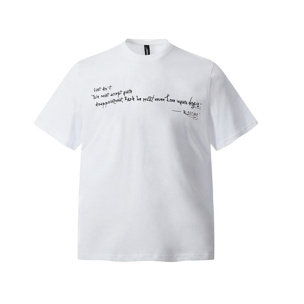 Men's Clothing Men's T Shirts For Men And Women With Simple Letter Printing Short Sleeves For Men's Fashion Brands With Loose New Men's Tops_viptrois.com