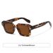 Men's Sunglasses For Men High End Square Frame Handsome Ladies New Retro Anti Ultraviolet Sword Rice Nail_viptrois.com