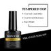 Parkson Super Top Coat Base Top Gel Nail Polish Matte Top Coat Super Bright No Wipe Top Nail Gel Polish Reinfore Gel_viptrois.com